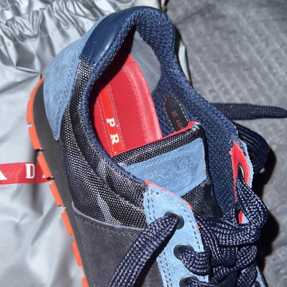 Prada Sneakers, authentic, comes with original bag! No box. - Picture 5 of 6